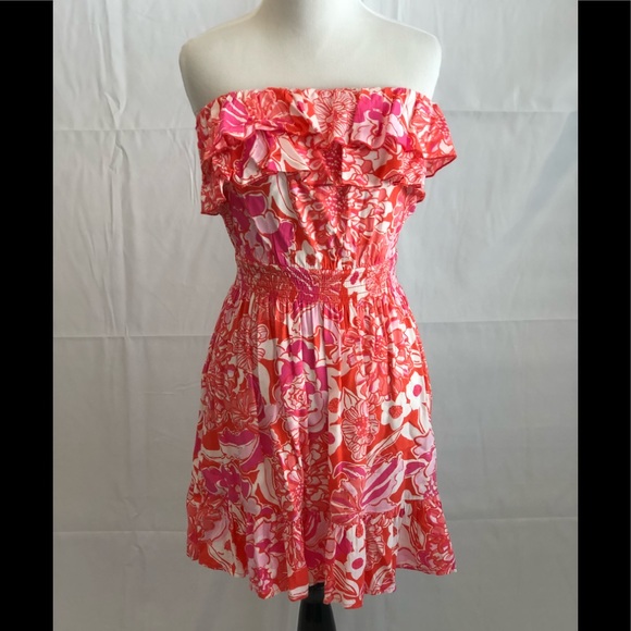 Lilly Pulitzer Dresses & Skirts - Lilly Pulitzer strapless dress size XS